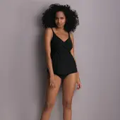 Rosa Faia Beach Tankini Top Maily | Grösse: 42D | Farbe: Schwarz