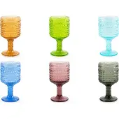Excelsa set von 6 gläser Aurora glas 30 cl bunt