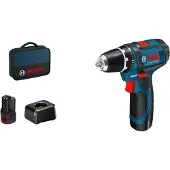 Bosch Akku-Bohrschrauber GSR 12V-15, 2 x Akku GBA 12V 2.0Ah