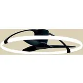 MANTRA Nepal Deckenventilator mit Beleuchtung-Schwarz-Schwarz-mit Tunable White (2700K - 5000K)
