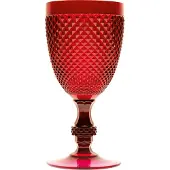 Excelsa Set Von 6 Gläser Diamond Plastik 39 Cl Rot