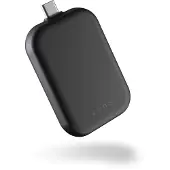 Ginza.se Single Apple Airpods Ladegerät QI USB-C Stick Aluminium Schwarz