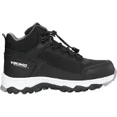 Viking Stiefel - Akkarvik Mid Fleece WP SL - Black/Granit - - 33 - Stiefel