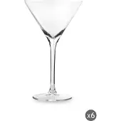 Excelsa Set Von 6 Gläser Martini Glas 26 Cl Transparent