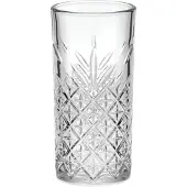 Pasabahce Longdrinkglas "Becher Timeless, 29,5 cl, 4 Stück", (Set, 4 tlg.), Strukturglas, spülmaschinengeeignet