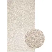vidaXL Teppich ZIZUR Creme 80x150 cm Jute-Optik Indoor und Outdoor