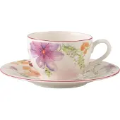 Villeroy & Boch Mariefleur Basic Frühstückstasse mit Untertasse 2tlg.