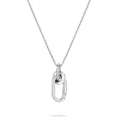 Liebeskind berlin Halskette - Edelstahl Modern Knot - Gr. unisize - in Silber - für Damen