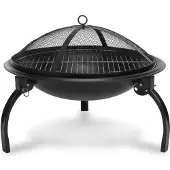 Fieldmann Ø 54,5 cm Feuerstelle - Ideal für die Außenheizung