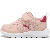 Puma Kinder-Mädchen-Sneaker-Slipper-Klettschuh Fun Racer 2 AC+ Inf Rosa-Weiß, Farbe:rot, EU Größe:22