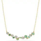Swarovski Halskette - Constella Kette - Gr. unisize - in Grün - für Damen