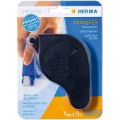 Herma Klebespender Transfer, ablösbar, schwarz, 15 m, 15 m, Schwarz