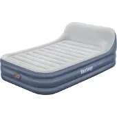 Bestway TriTech Doppelluftbett SleekFlow mit Kopfteil & integrierter Elektropumpe 226 x 152 x 84 cm
