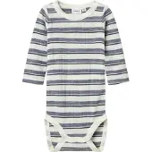 Name it Body l/ä - Wolle - Rib - Noos - NbmWang - Folkstone Grau - - 62 - Body L/Ä