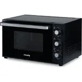H.Koenig FO30 Mini-Backofen | schwarz/silber