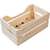 Racktime Holzbox Woodpacker 49x24,1x29,5cm, natur, 25ltr