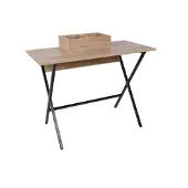Skye Decor , Venedik, Schreibtisch, Eiche, 100 % MELAMINBESCHICHTETE SPANPLATTEN, 100 x 89 x 50 cm