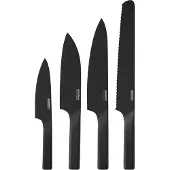 Stelton Messerset Pure Black 4teilig