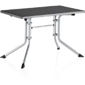 Kettler Boulevard Kettalux Klapptisch 115x70 cm silber/anthrazit, Aluminium/Kettalux