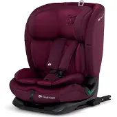 Kinderkraft ONETO3 i-Size Kindersitz 76-150 cm - ISOFIX & TOP TETHER - 3-lagige Kopfstütze - RECLINING-Funktion - ab 15 Monate bis 12 Jahre - Rot