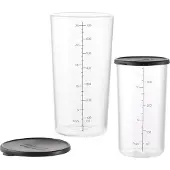 Unold Becherset Glas zu Zauberstab 700 und 400ml