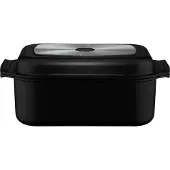 ELO Stahlwaren ELO Karree Bräter Aluminiumguss eckig backofenfest schwarz 46cm