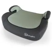 Babygo Sitzerhöhung Booster iSize, Schwarz Melange, 125-150 cm