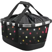 Klickfix Bikebasket GT für den Gepäckträger Universal schwarz/mit Punkten 0304UDO