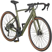 Prophete Graveler 1.0 Gravel E-Bike Diamant 28 Zoll - 360 Wh - Integrierter Akku - Heckmotor AEG - 10-Gang Kettenschaltung - HDY. Scheibenbremse