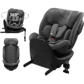 Kinderkraft Autokindersitz "XRIDER 2 i-Size", Baby, grau, Materialmix, Kindersitze Autokindersitz, 360 – drehbarer Kindersitz