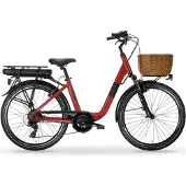 Mbm Elektro-Citybike RHEA 28 Zoll, red