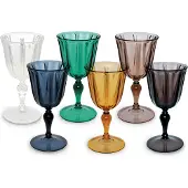 Excelsa set von 6 gläser Country Chic kunststoff 25 cl bunt