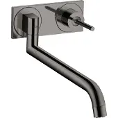 Hansgrohe Einhebel-Spültischmischer AXOR UNO² DN 15 UP f Wd-mon polished black chrome polished black chrome