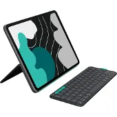 Logitech Flip Folio, QWERTZ, Schweiz, 1,9 cm, 1 mm, Apple, iPad Pro 13-inch (M4), iPad Air 13-inch (M2 & M3)