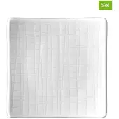 Rosenthal 6er-Set: Dessertteller "Mesh" in Weiß - (L)9 x (B)9 cm - onesize
