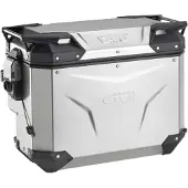 Givi EVO Outback Seitenkoffer rechts versetzt 40L Schwarz orange