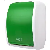 JM Metzger COSMOS Handtuchrollenspender Sensor COSMOS-4350 , Farbe: weiß/grün