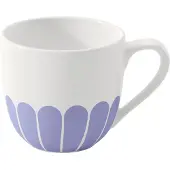 Villeroy & Boch Espressotasse FLEUR bleu BHT 6.10x5.70x8.40 cm weiß