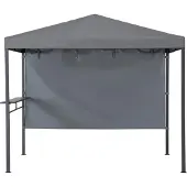 Sunjoy Stoff Whirlpool Pavillon KABRU 2x3 - 220cm x 280cm, grau