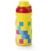 LEGO Trinkflasche Brick Pattern Gelb 390 ml
