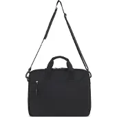 Bugatti Aktentasche "Herren, Damen BLANC DELIGHT", Damen, Gr. B/H/T: 39cm x 28cm x 9cm onesize, schwarz, Kunstfaser, leicht glänzend, unifarben, Taschen Aktentasche