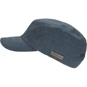 Chillouts Army Cap "Ettrick Hat", Herren, blau (navy), Baumwolle, unifarben, Caps Army Cap, aus reiner Baumwolle mit individueller Passform & robustem Charakter
