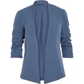 Vila Kurzblazer "VIHER NEW 3/4 BLAZER -NOOS" Materialmix, regular fit
