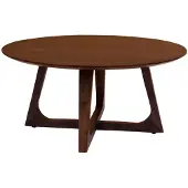House Nordic Couchtisch - Walnussholzfurnier Ø 75 x 36 cm