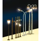 Piko Holzmastleuchte, 1-flammig, 90 mm