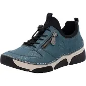 Rieker Slip-On Sneaker Schlupfschuh, Halbschuh, Freizeitsneaker, Gummizug, Schnellverschluss