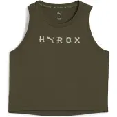 Puma Damen Shirt W x HYROX CLOUDSPUN THERMOADAPT CROP TANK