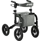Mobilex Outdoor Rollator Puma Air mit Luftbereifung Leichtgewichtrollator fürs Gelände
