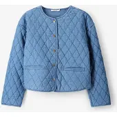 Sissy-Boy Steppjacke Aus Denim - Blau | Größe: L-XL