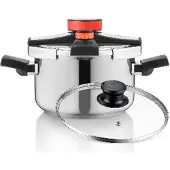 Haeger Easy Lock Inox 6l Schnellkochtopf